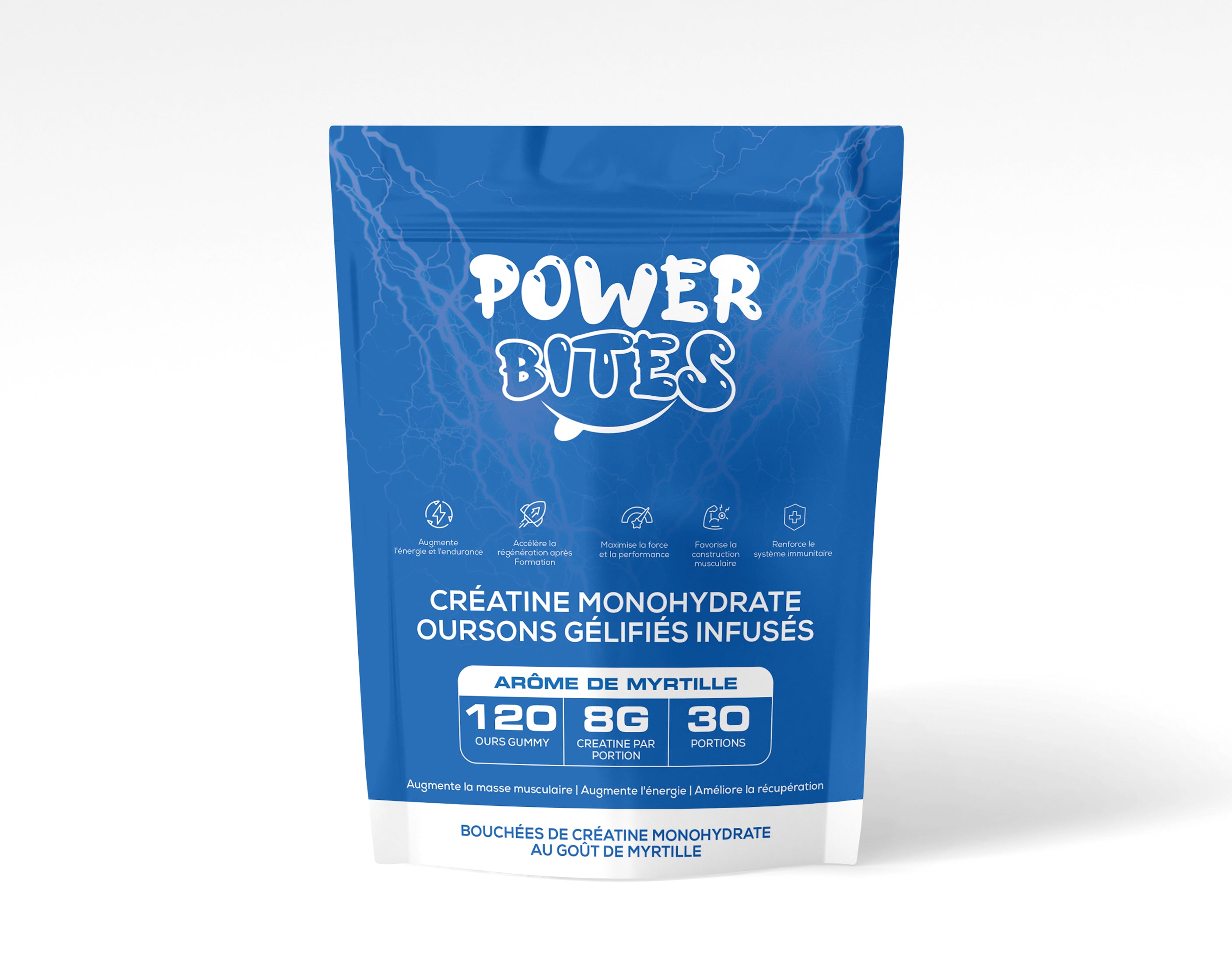 Power Bites - Gommes de créatine